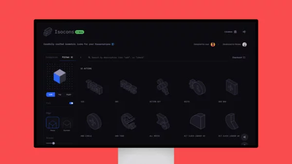 Isocons -Craft Visually Stunning Icons for Your Digital Products