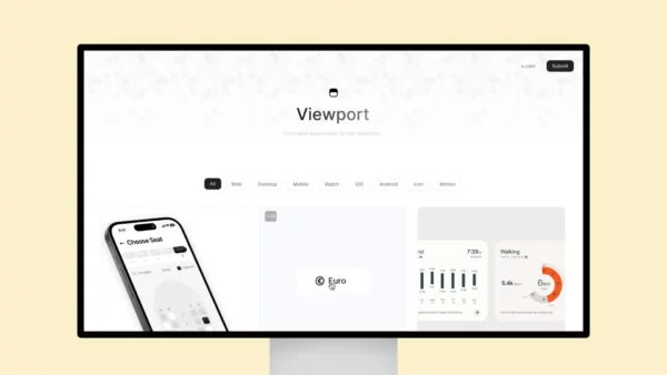 Viewport UI – UI curated experiences for you inspiration