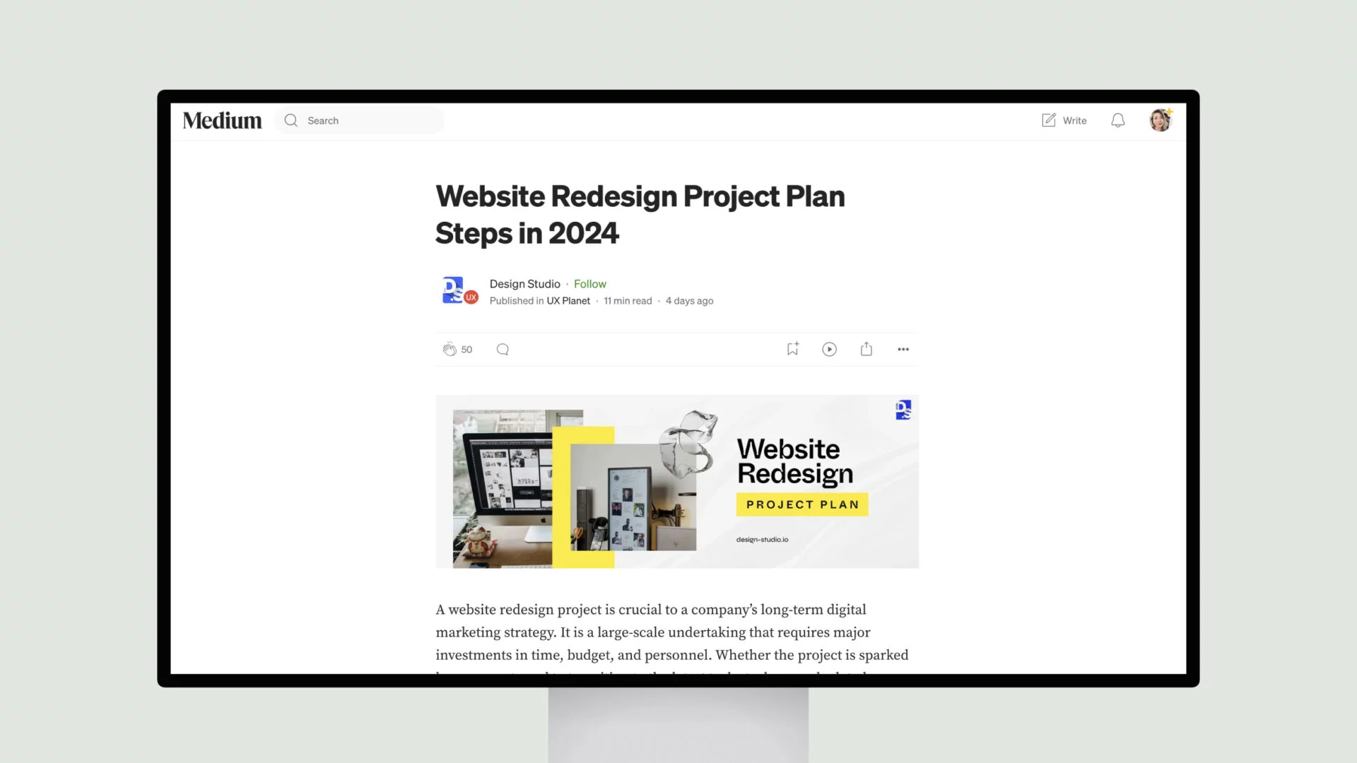 website redesign project plan steps in 2024 1