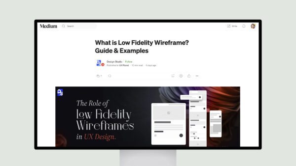 What is Low Fidelity Wireframe? Guide & Examples