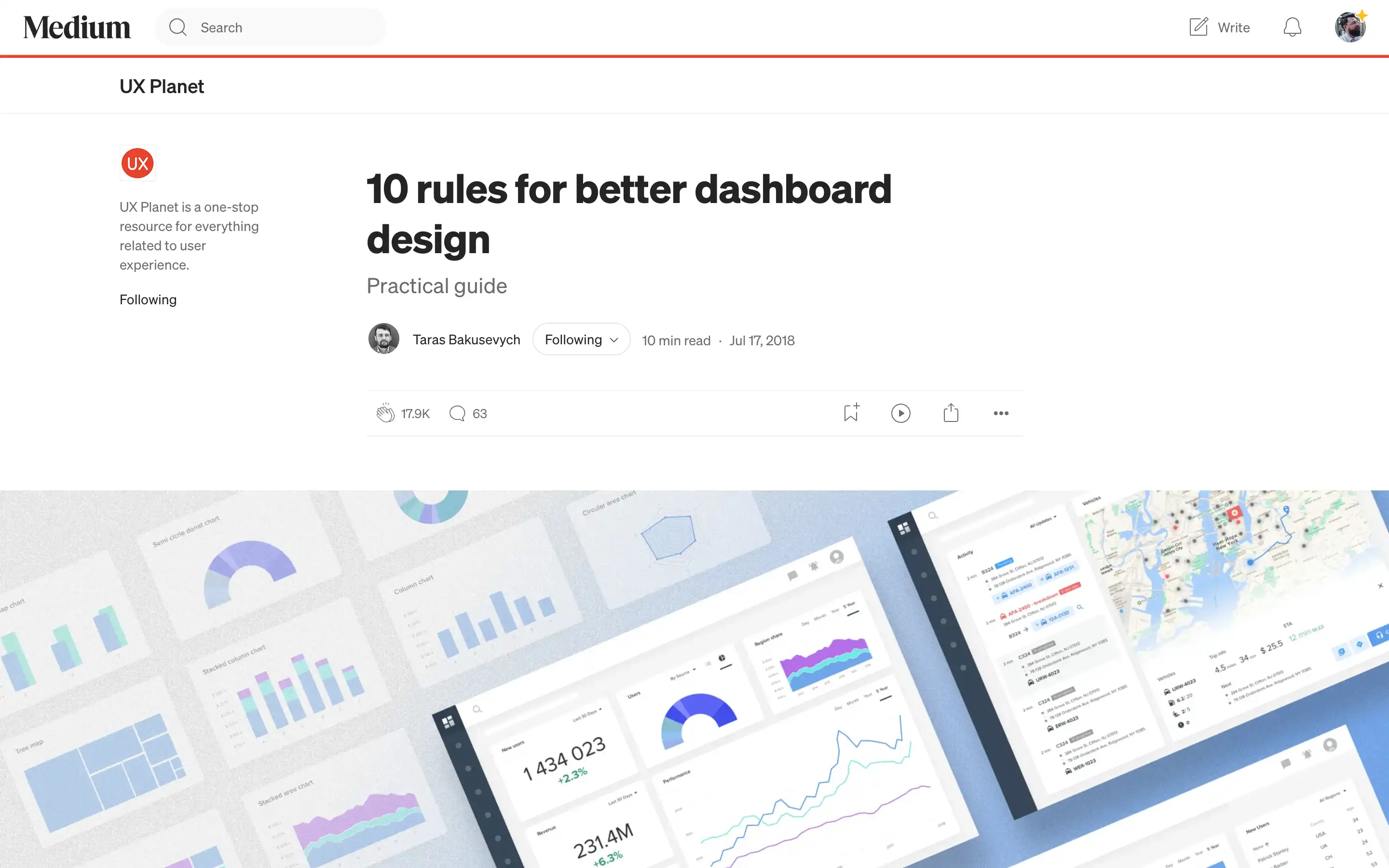 Guide: 10 rules for better dashboard design.