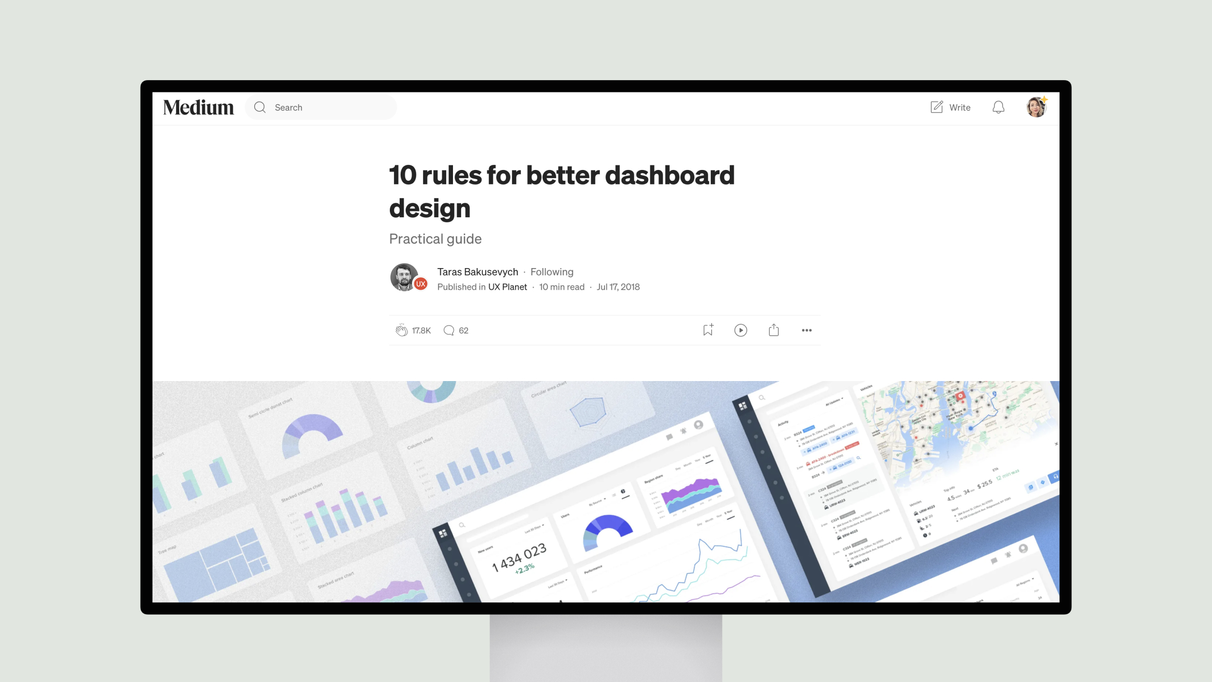 10 rules for better dashboard design