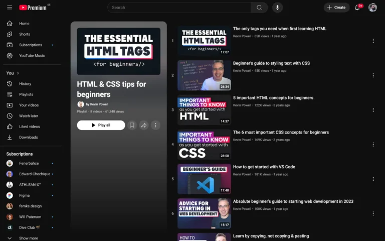 HTML & CSS tips for beginners
