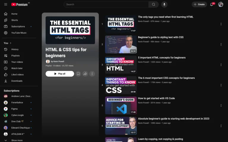 HTML & CSS tips for beginners