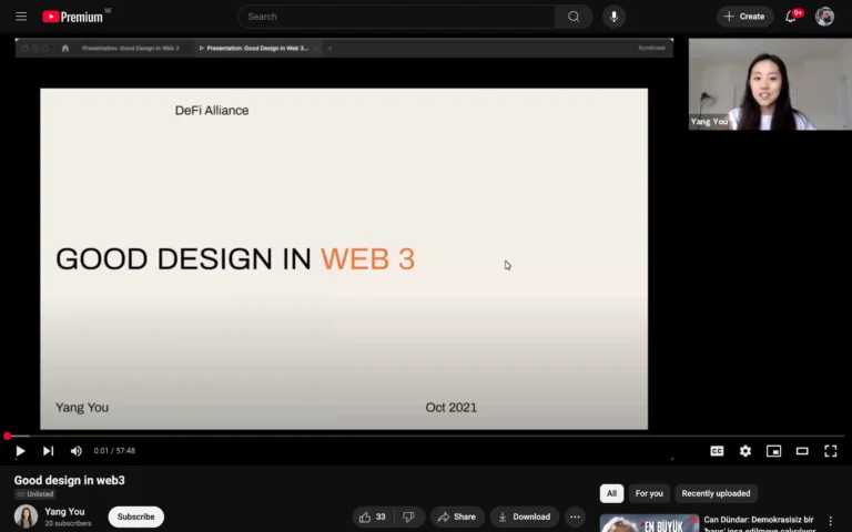 Good design in web3