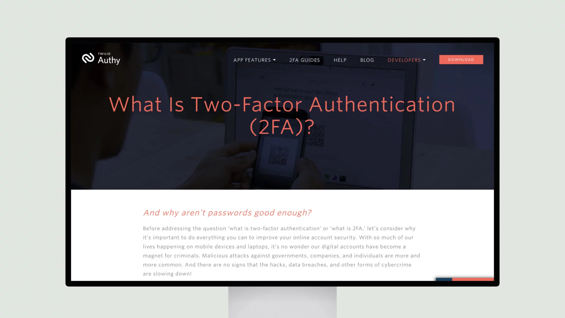 Authy – What Is Two-Factor Authentication 2FA