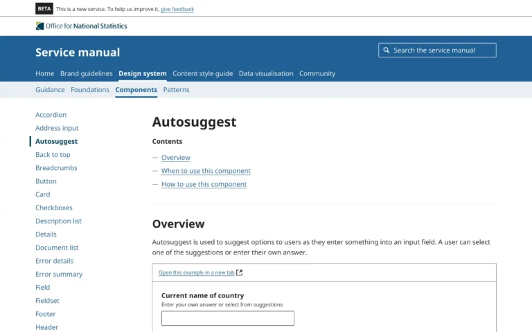 Service manual – Autosuggest