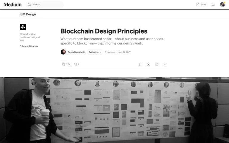 Blockchain Design Principles