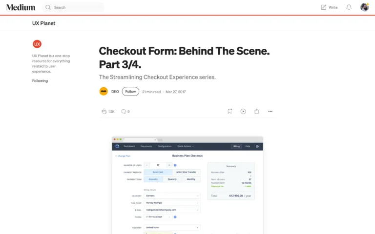 Checkout Form: Behind The Scene. Part 3/4