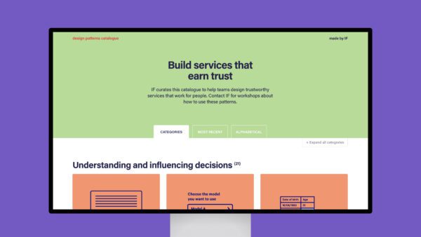 Design Patterns Catalogue – Build services that earn trust