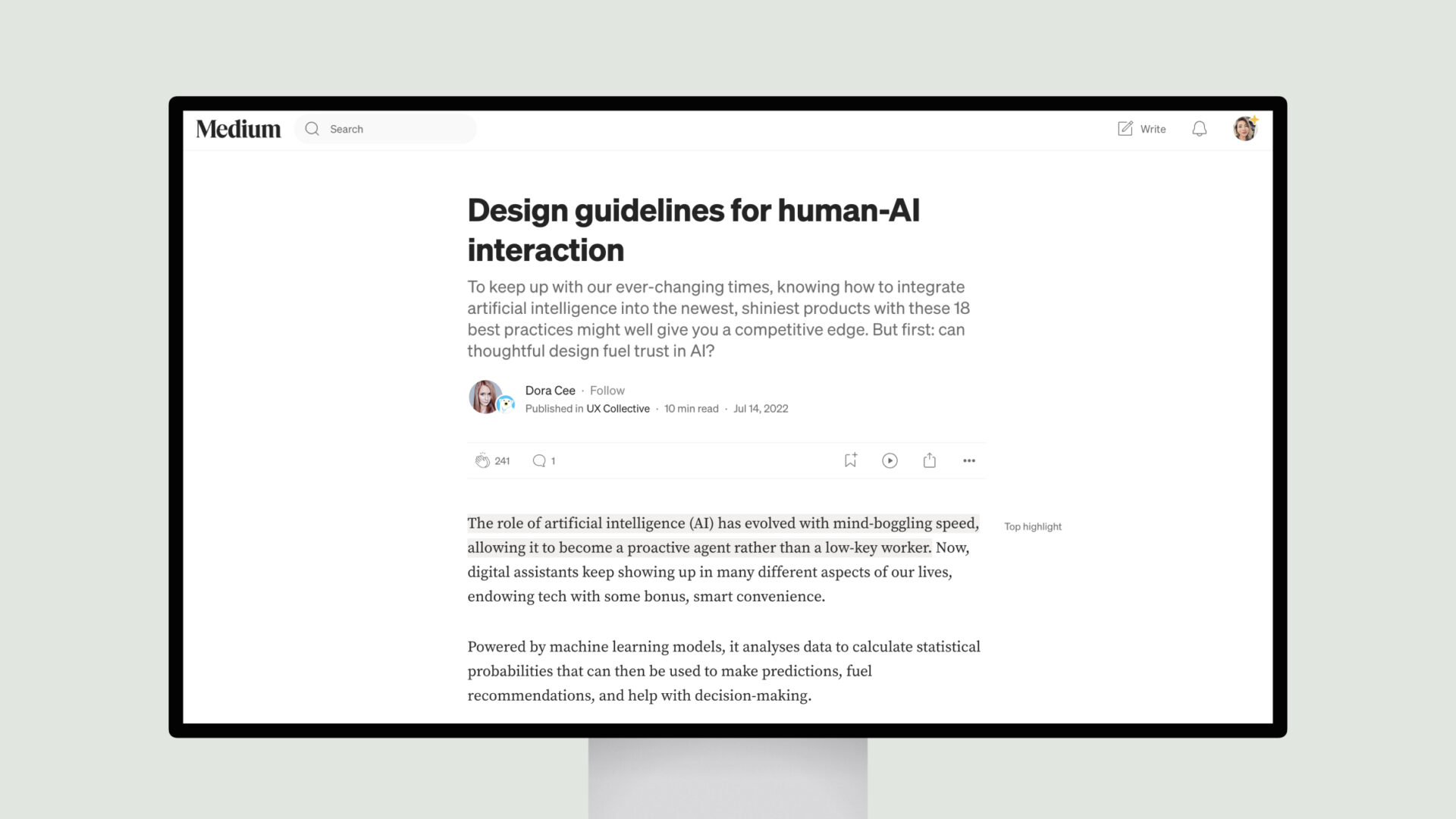 Design guidelines for human-AI interaction