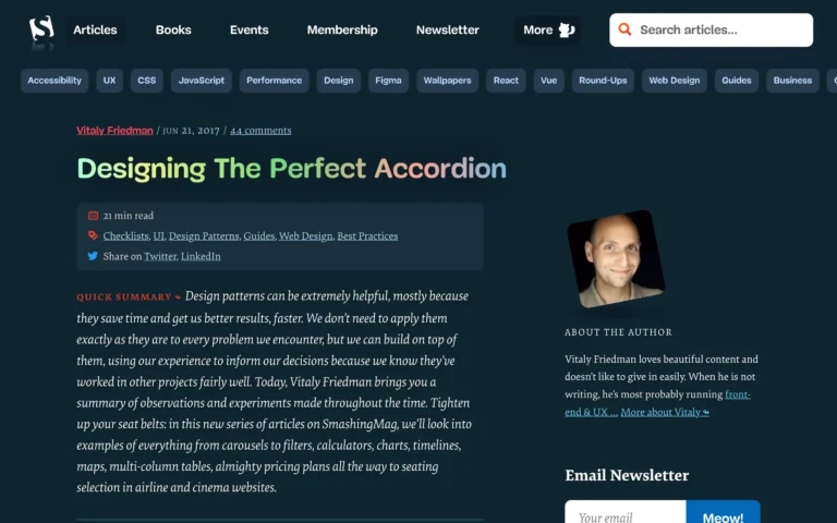 Designing The Perfect Accordion