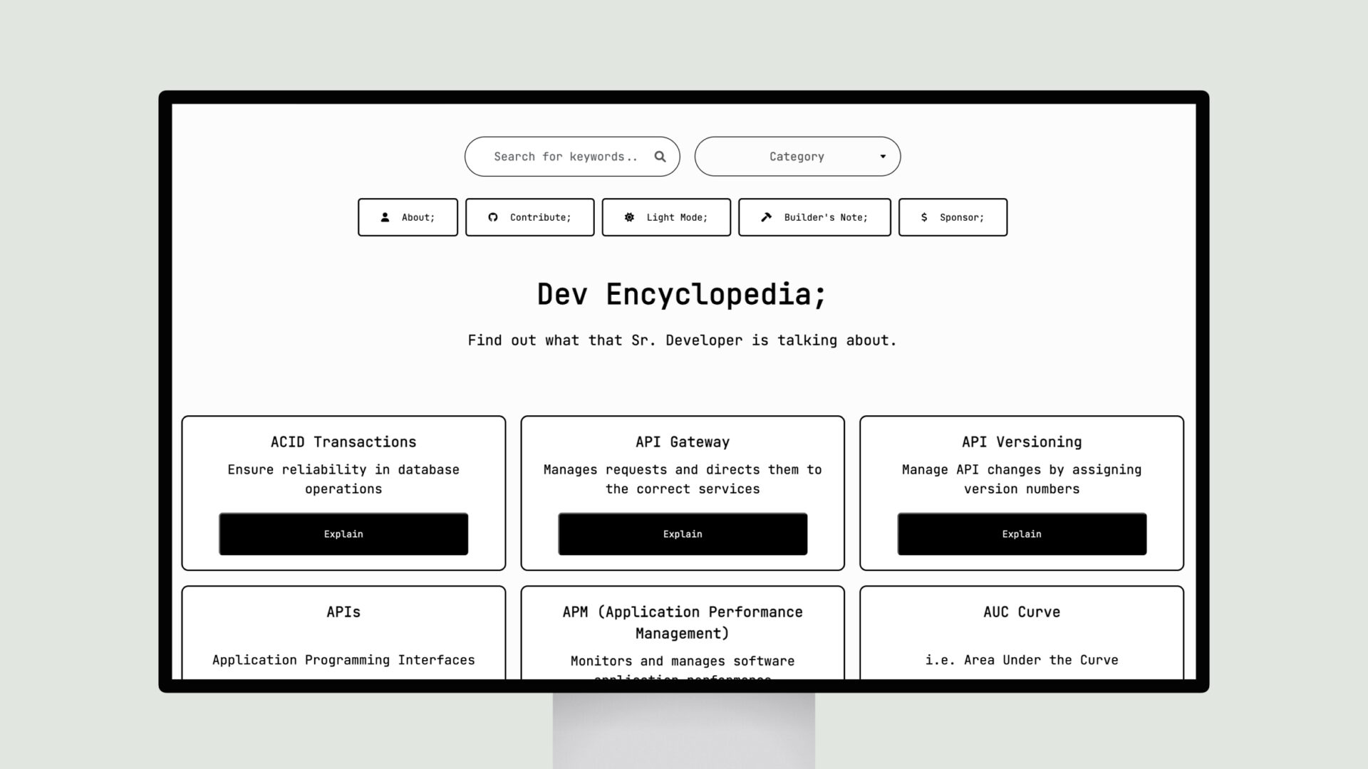 Dev Encyclopedia