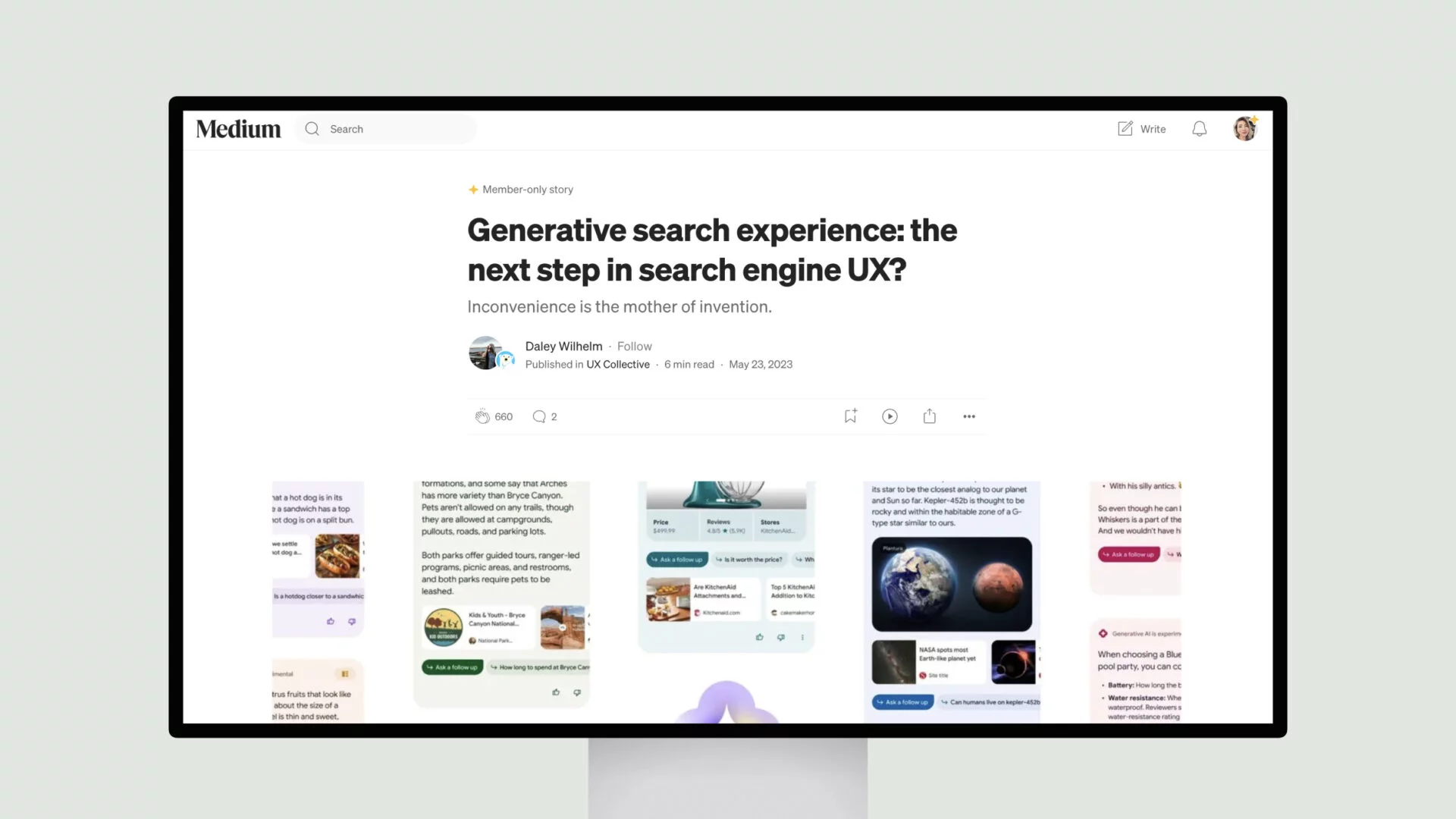 Generative search experience: the next step in search engine UX?