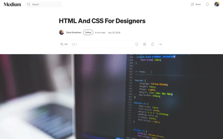 HTML And CSS For Designers- Part 3