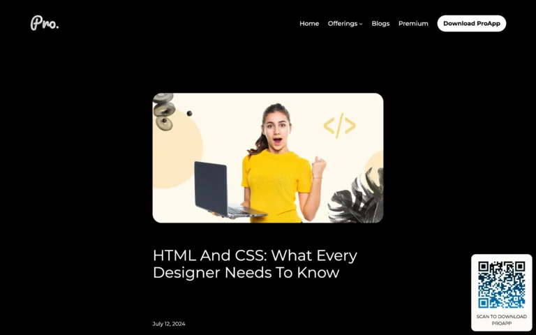 HTML And CSS: What Every Designer Needs To Know