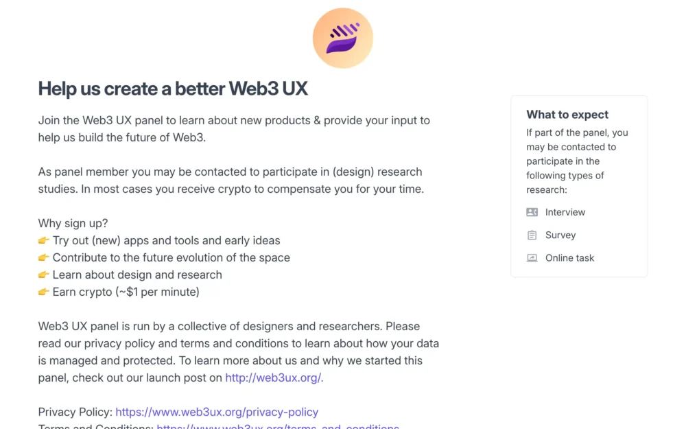 Help us create a better Web3 UX