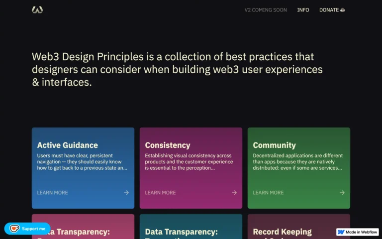 Web3 Design Principles