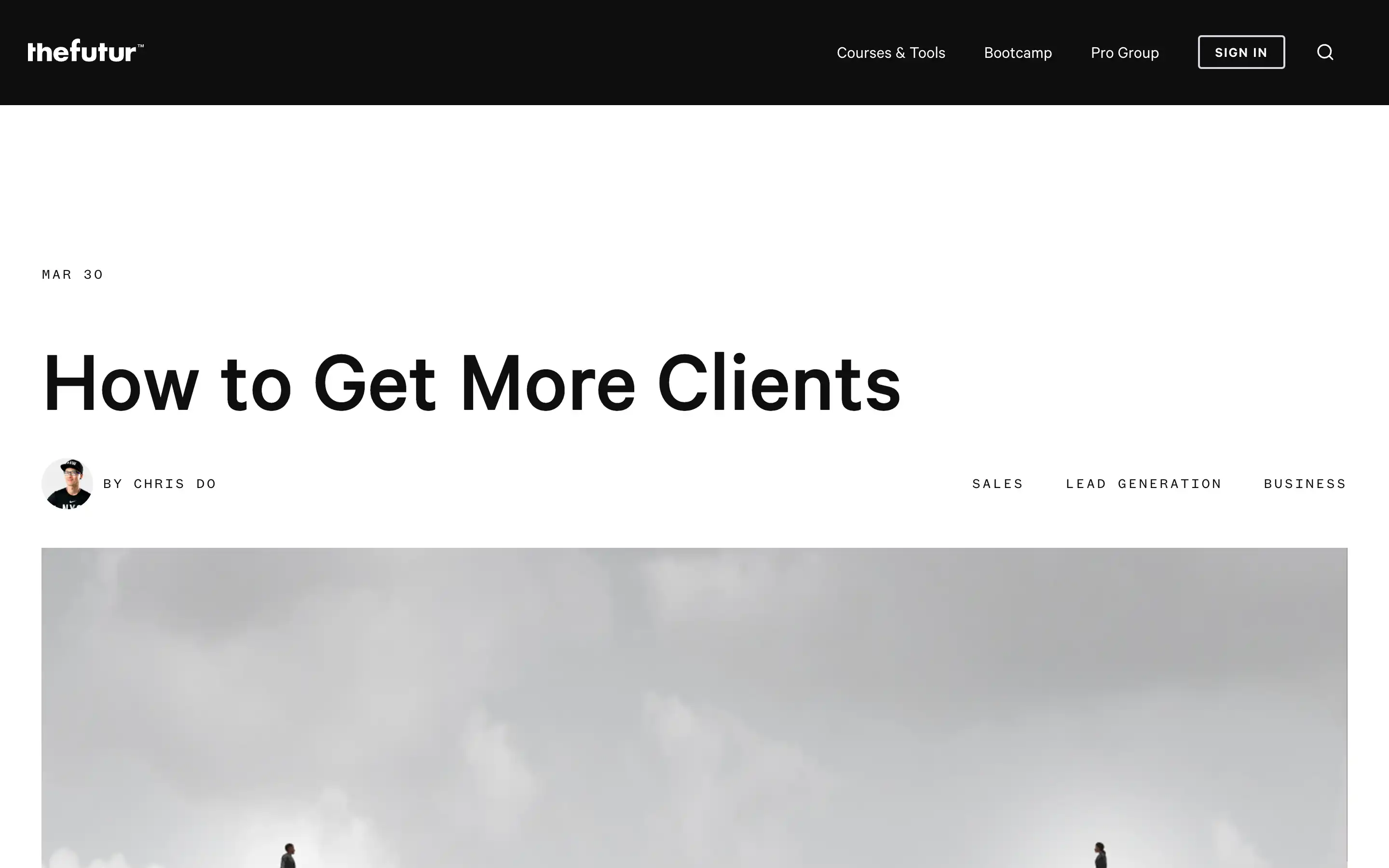 Guide on acquiring more clients effectively.