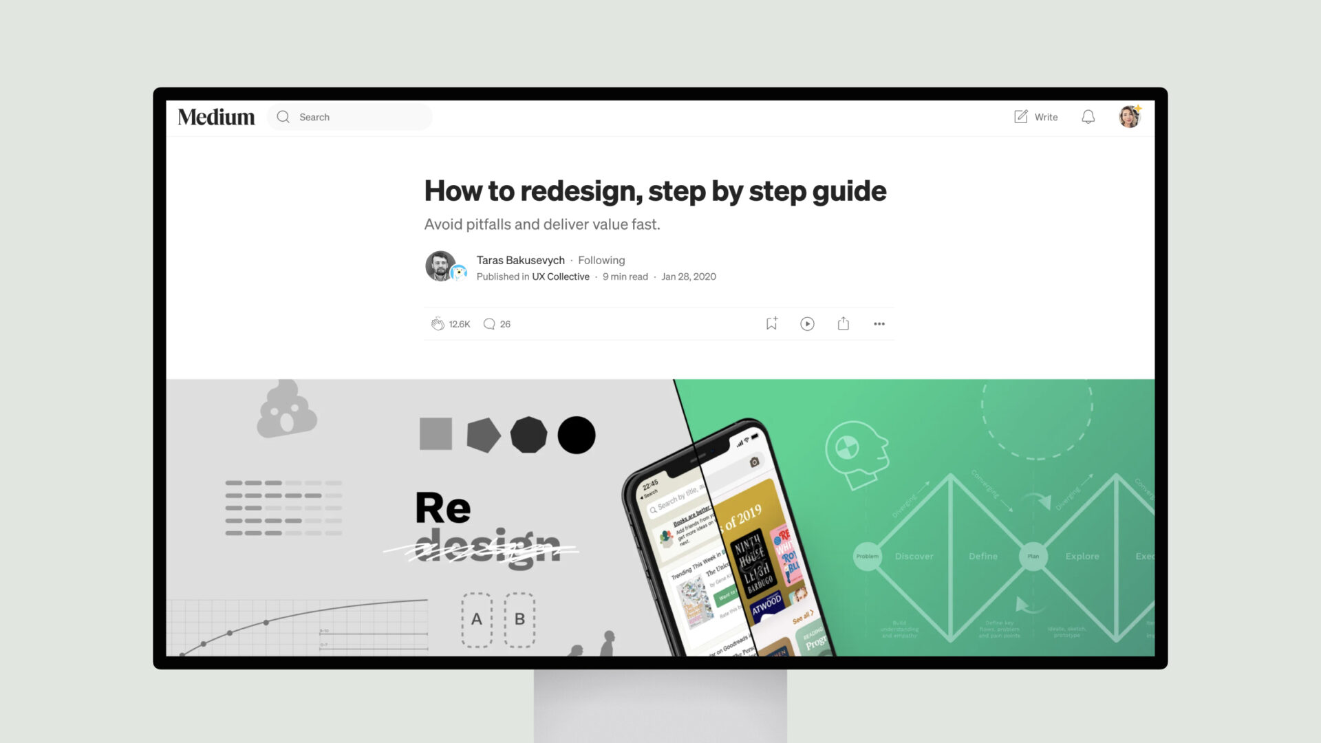 How to redesign, step by step guide