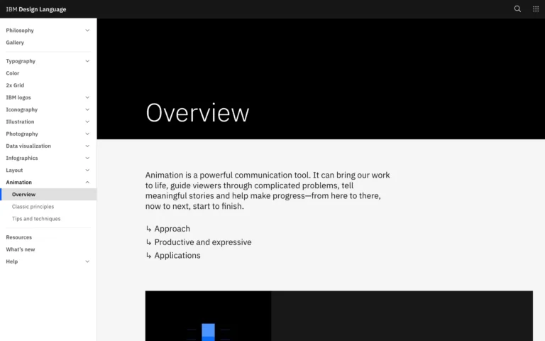 IBM Design Language – Animation