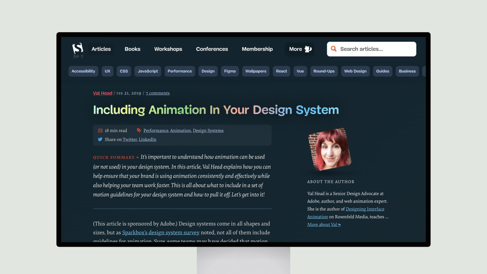 Including Animation In Your Design System