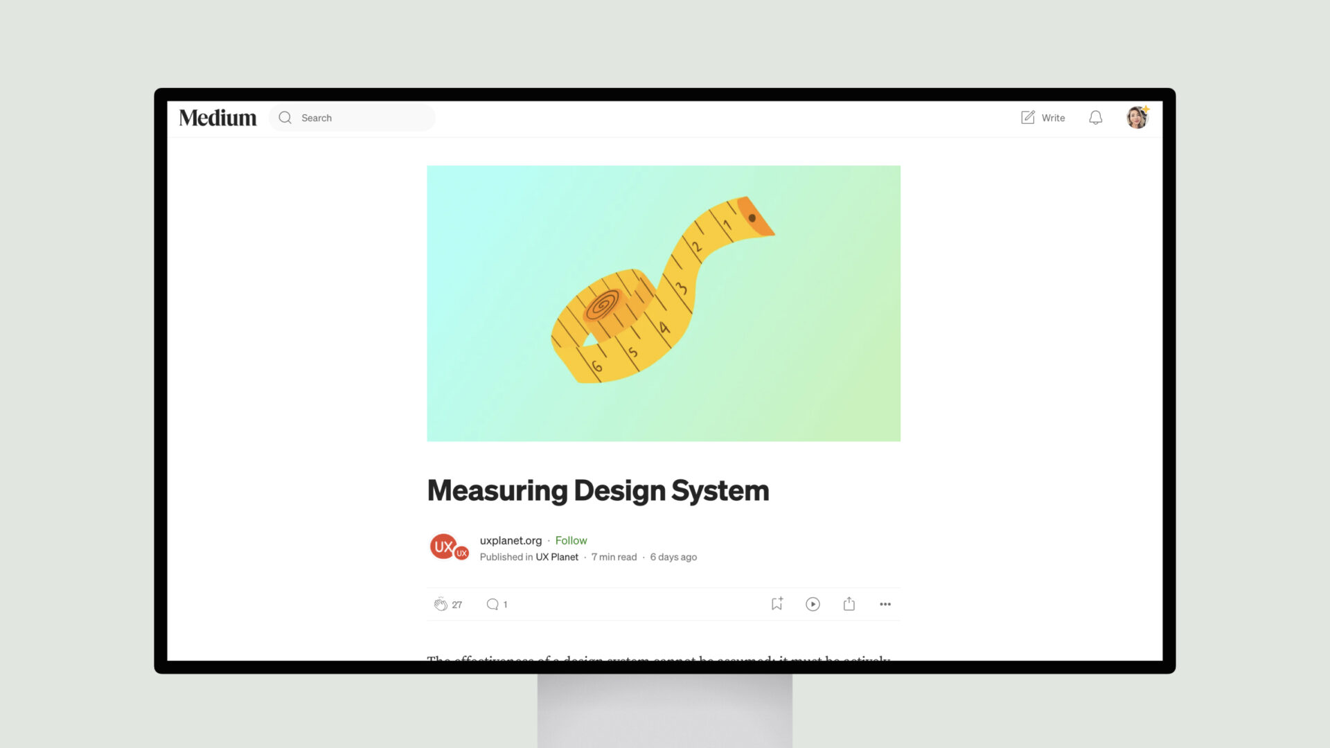 Measuring Design System