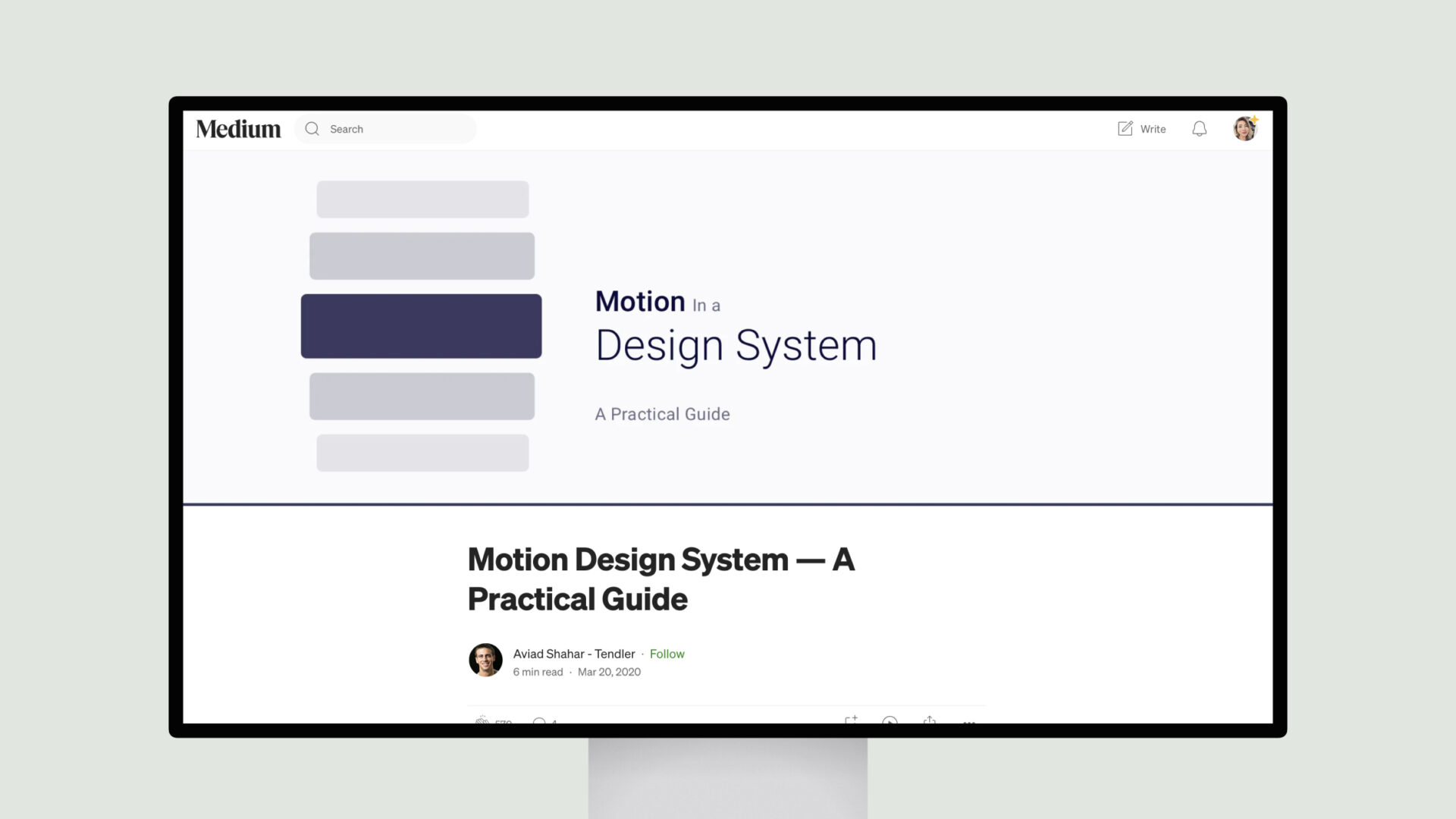 Motion Design System — A Practical Guide