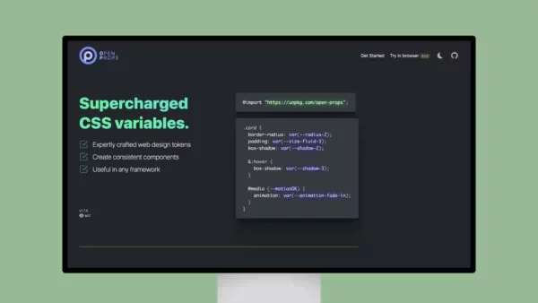 Open Props – Supercharged CSS variables