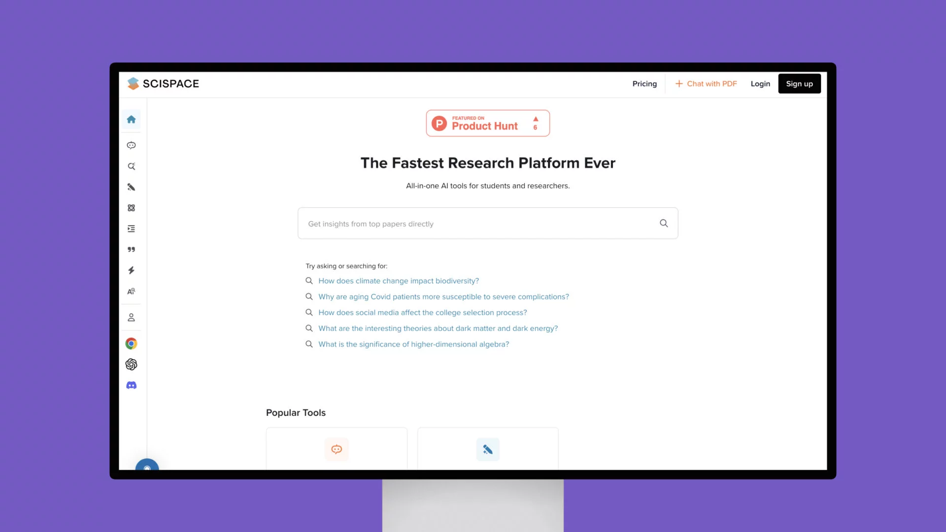 SciSpace: The Fastest Research Platform Ever