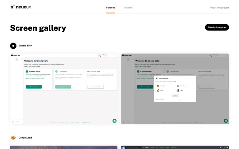 Neueux’s Screen Gallery