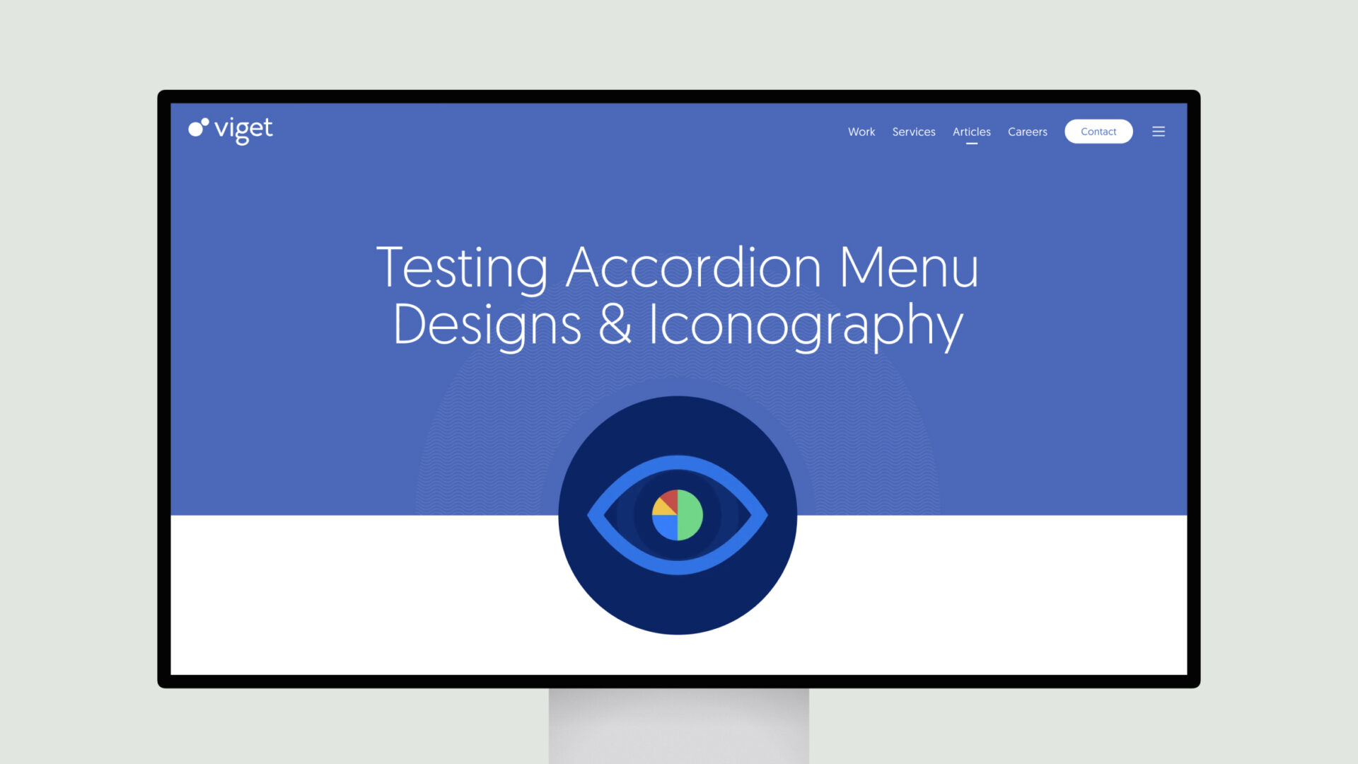 Testing Accordion Menu Designs & Iconography