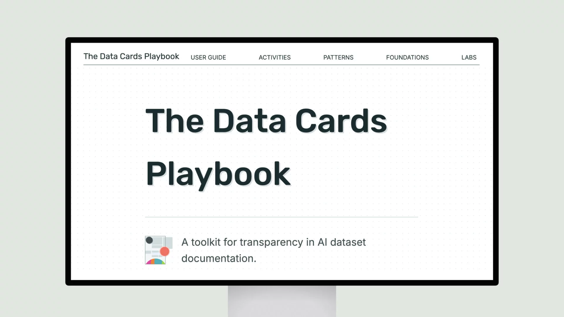 The Data Cards Playbook – A toolkit for transparency in AI dataset documentation