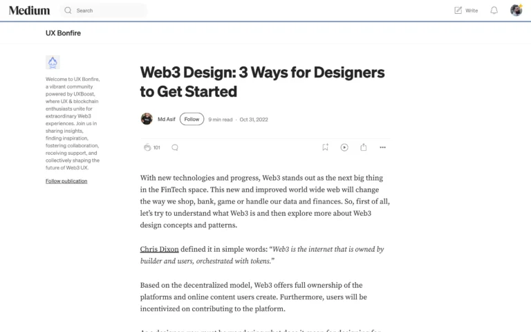Web3 Design: 3 Ways for Designers to Get Started