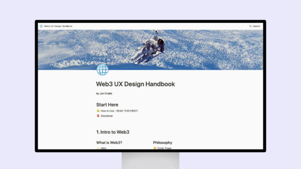 Web3 UX Design Handbook