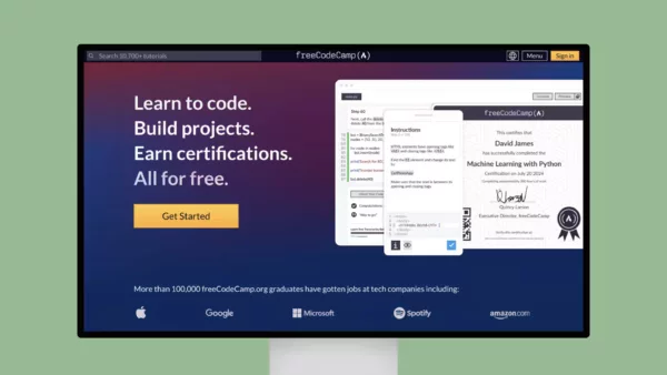 freeCodeCamp – Coding Courses for Busy People