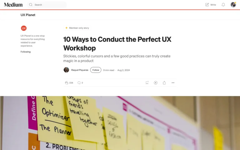 10 Ways to Conduct the Perfect UX Workshop