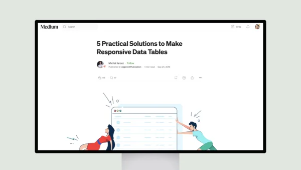 5 Practical Solutions to Make Responsive Data Tables