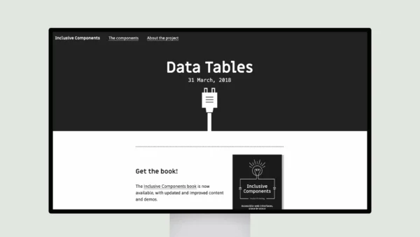 Accessible Data Table