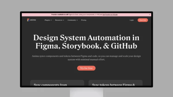 Anima – Design System Automation in Figma, Storybook, & GitHub