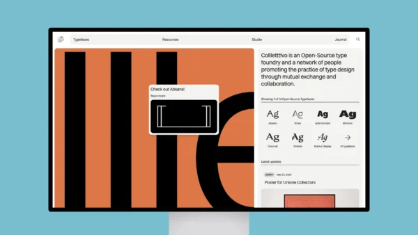 Collletttivo — open-source type foundry