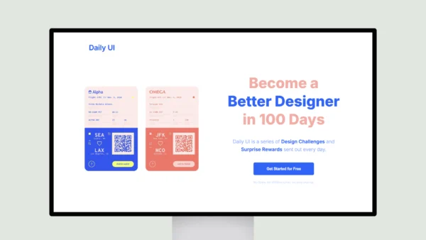 Daily UI – Design Challenge, Inspiration, and Resources