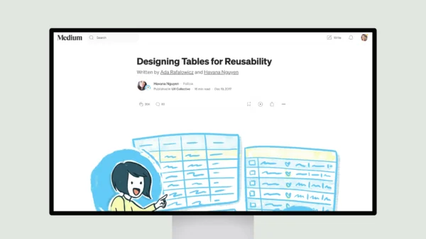 Designing Tables for Reusability