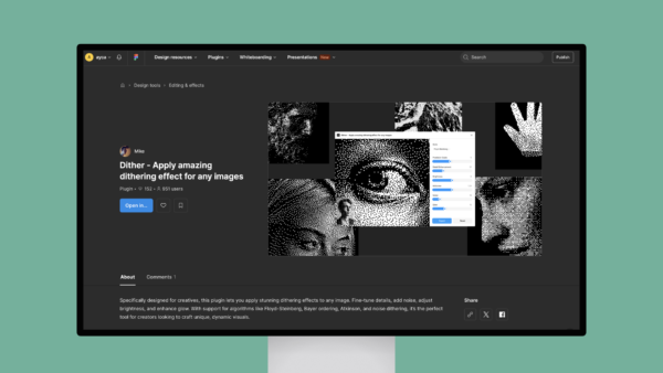 Dither – Apply amazing dithering effect for any images