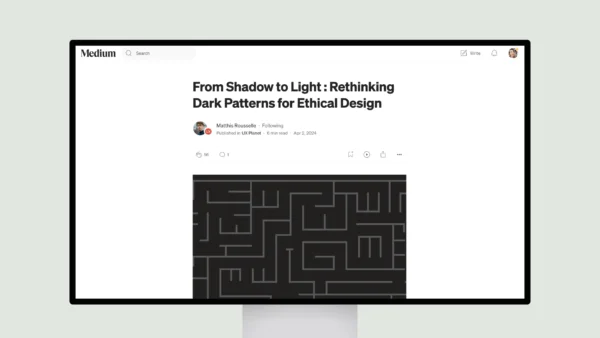 From Shadow to Light : Rethinking Dark Patterns for Ethical Design