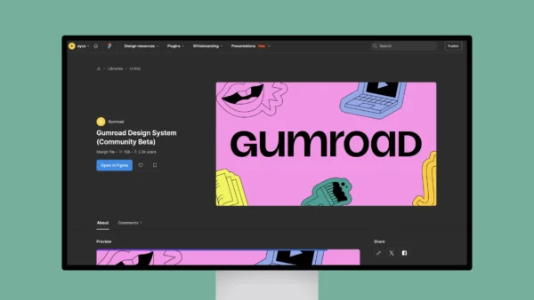 Gumroad Design System (Community Beta)