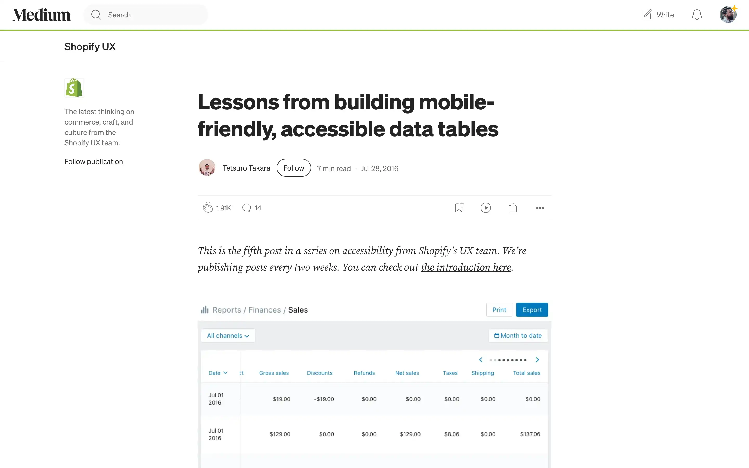 Building mobile-friendly, accessible data tables guide.