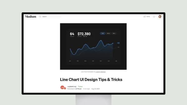 Line Chart UI Design Tips & Tricks