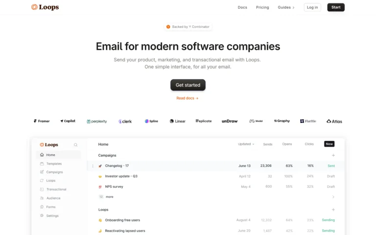 Loops – The email platform built for SaaS