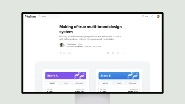 Making of true multi-brand design system